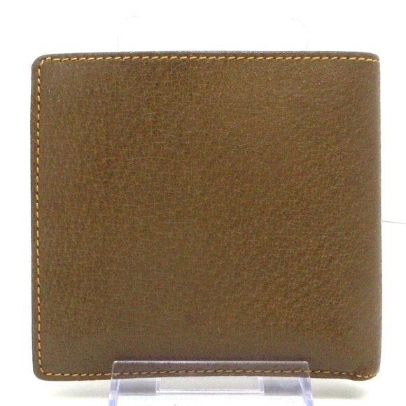 Auth GUCCI Old Gucci Brown Leather Bifold Wallet - Picture 2 of 6